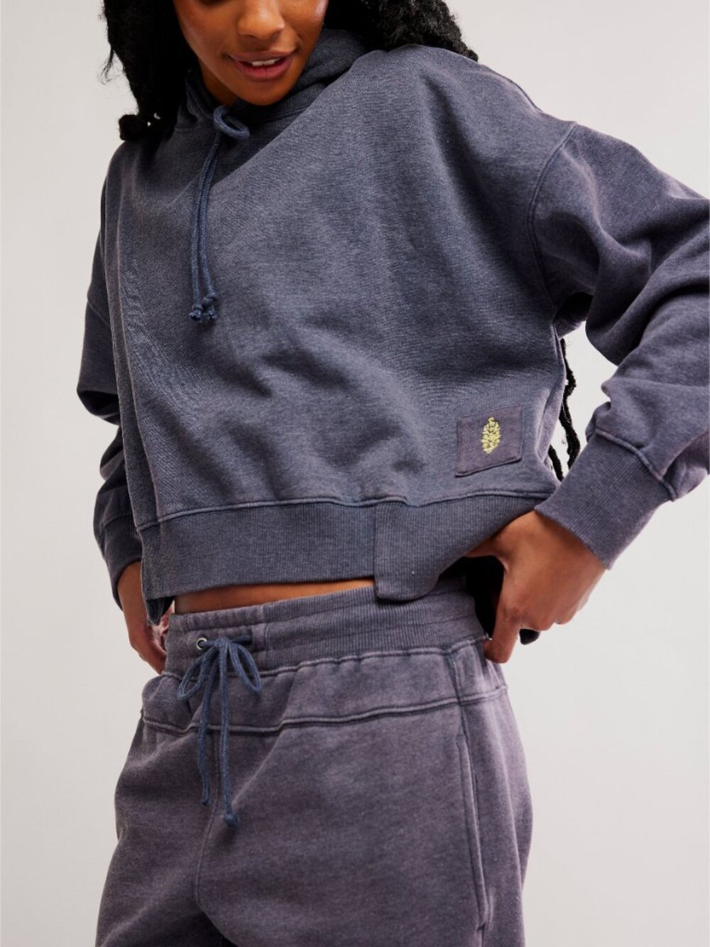 FP MOVEMENT Undefeated Sand Washed Set / Midnight Navy - Picture 7 of 9